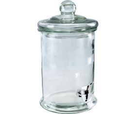 Dispensador de vidrio para bebidas